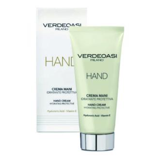 Crema Mani Idratante Protettiva Verdeoasi Acido Jaluronico e Vit. E 100 ml.