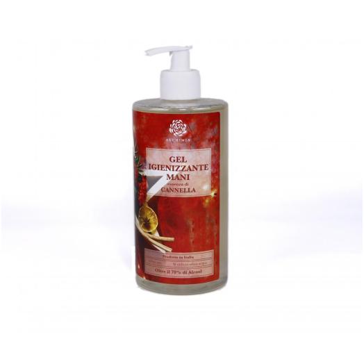 ALC001 - Gel igienizzante Mani natalizio alla Cannella 500 ml.