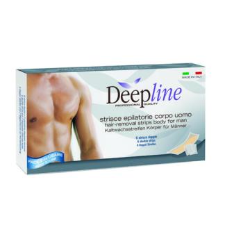 Strisce Epilatorie Corpo Uomo scatola da 6 doppie strisce
