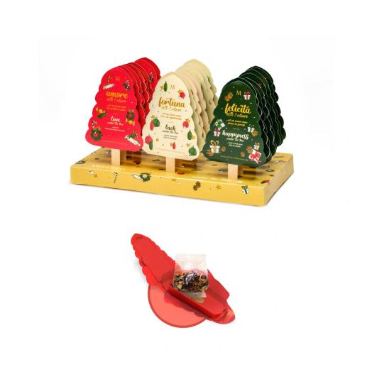 UNI086 - Espositore da 30 Pinetti Sotto l'Albero Miscela Erbe e Frutta 25 gr.