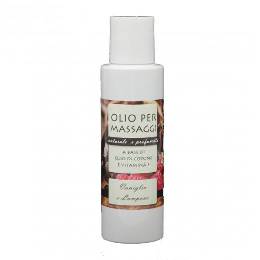 TNL048.05 - olio per massaggio 100ml VANIGLIA E LAMPONE IPA