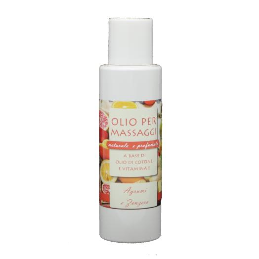TNL048.09 - olio per massaggio 100ml AGRUMI E ZENZERO