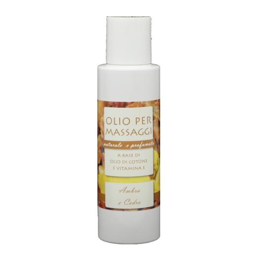 TNL048.10 - olio per massaggio 100ml AMBRA E CEDRO