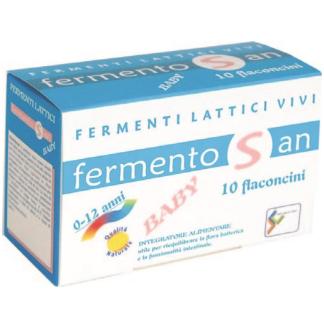 Fermenti Lattici Fermentosan Baby 0-12 Anni  Confezione 10 Flaconi