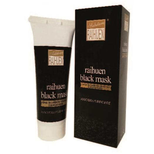 NAT017 - Maschera Nera Black Mask al Carbone tubo da 50 ml