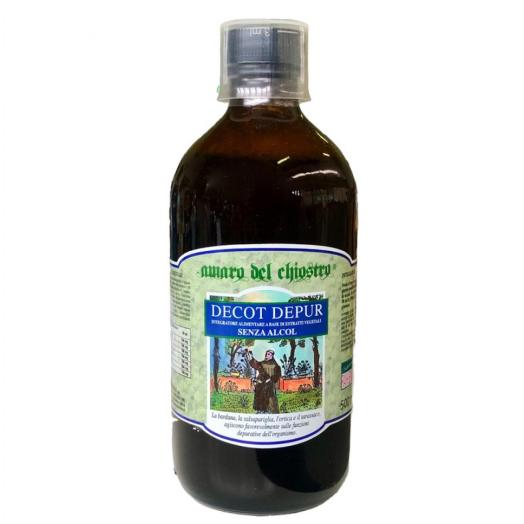 NAT181 - Decotto Depurativo Liquido Analcolico Decotdepur da 500 ml