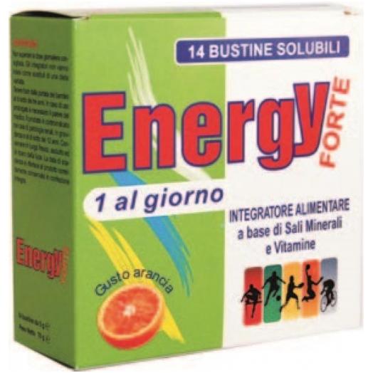 SAN022 - Integratore Energy Forte Sali Minerali e Vitamine Confezione 14 bustine