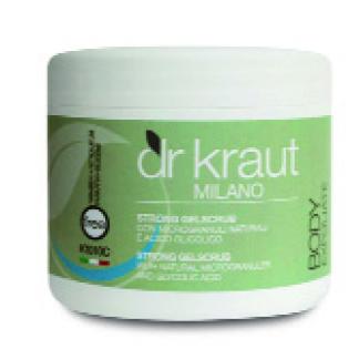 Gel scrub Strong con Microgranuli Naturali e Acido Glicolico vaso da 500 ml