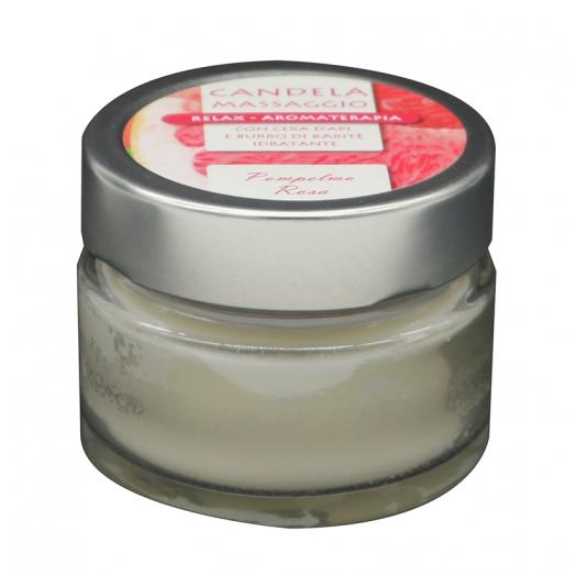 TNL049.16 - candela per massaggio 100ml POMPELMO ROSA