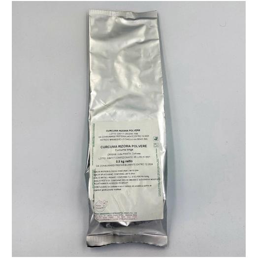 NAT402.500 - Curcuma Rizoma Polvere 500 gr.
