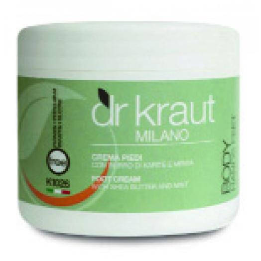 K1026 - Crema Piedi con Burro di Karite e Menta vaso da 500 ml
