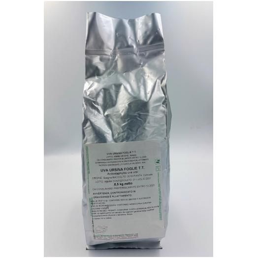 NAT654.500 - Uva Ursina Foglie Extra Taglio Tisana 500 gr.