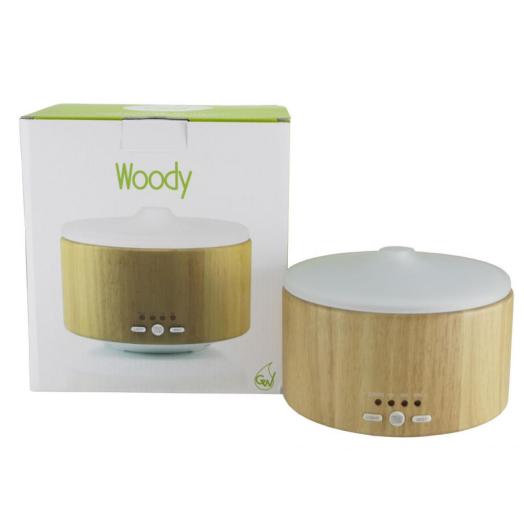 GIS047 - Diffusore ultrasuoni Woody con Vapore Regolabile e cavo elettrico