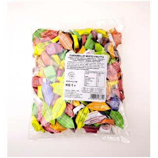 Caramelle misto Frutta Meralonghi sacchetto da 1 kg