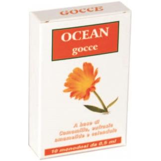 Gocce Oculari Ocean Camomilla,Eufrasia,Amamelide,Calendula Monodose 10 pz.