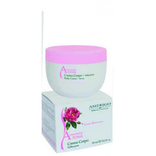 AME284 - Crema Corpo Rosarmonia Vaso  300 ml.
