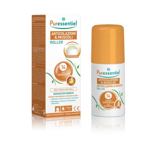 PUE010 - Roller Dolori Articolazioni e Muscoli Puressentiel  75 ml.