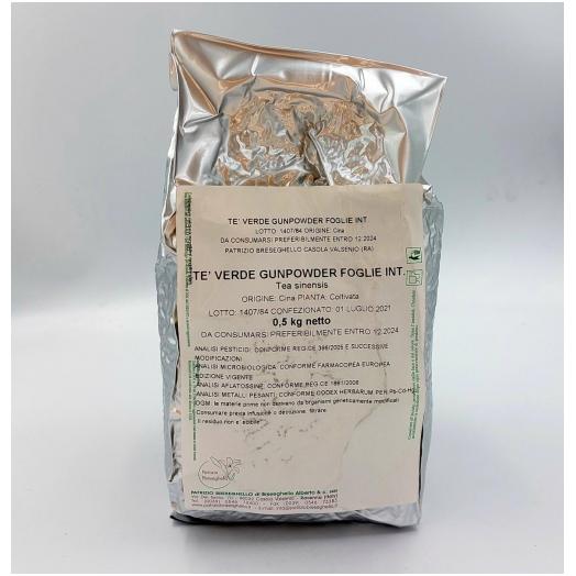 BIO474 - The Verde Gunpowder Originale da 500 gr.