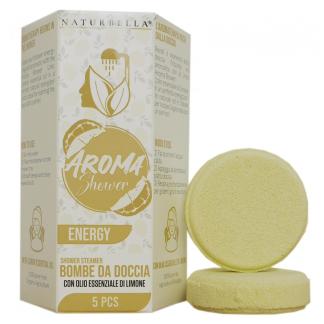 Bombe da doccia Energizzante al Limone  confezione da 5 pz.