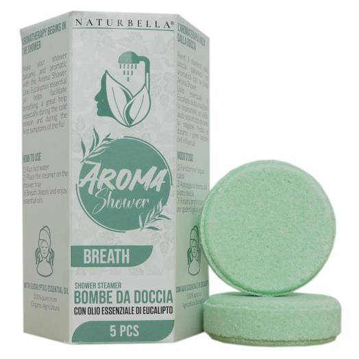 GIS086 - Bombe da doccia Superbalsamico all&igrave; Eucalipto confezione da 5 pz.