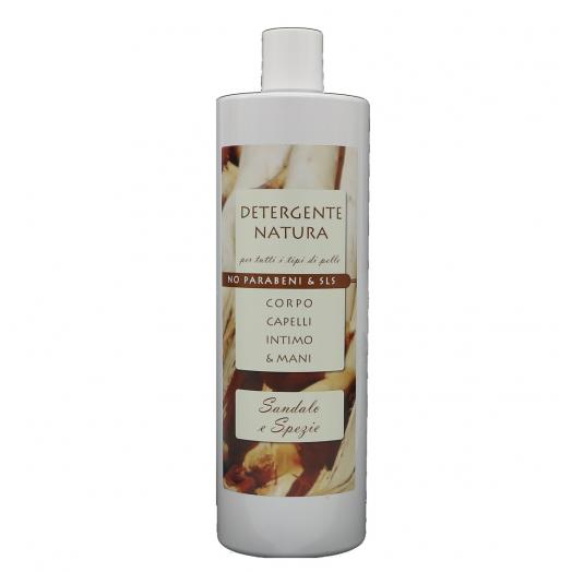 TNL023.06 - detergente natura 1000ml SANDALO E SPEZIE