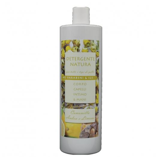 TNL023.07 - detergente natura 1000ml CAMOMILLA AMBRA E LIMONE