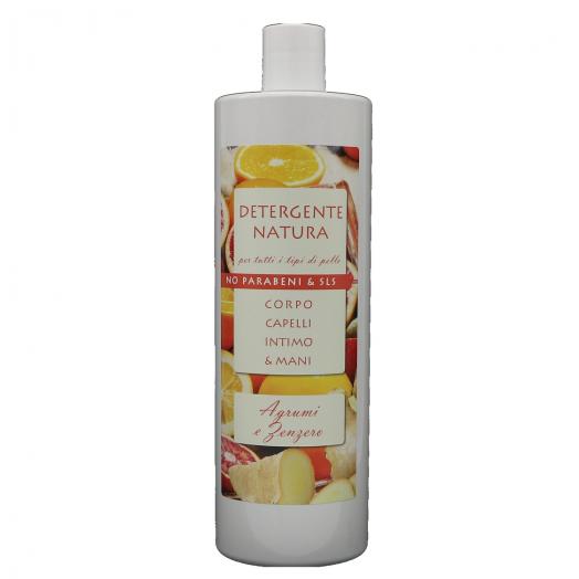 TNL023.09 - detergente natura 1000ml AGRUMI E ZENZERO