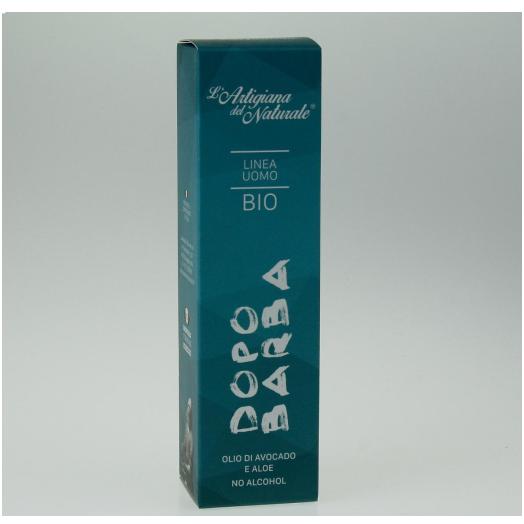 LNA002 - Dopobarba Uomo Bio con olio di Avocado e Aloe 150 ml.
