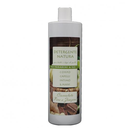 TNL023.11 - detergente natura 1000ml CIOCCOLATO PERA E ZENZERO
