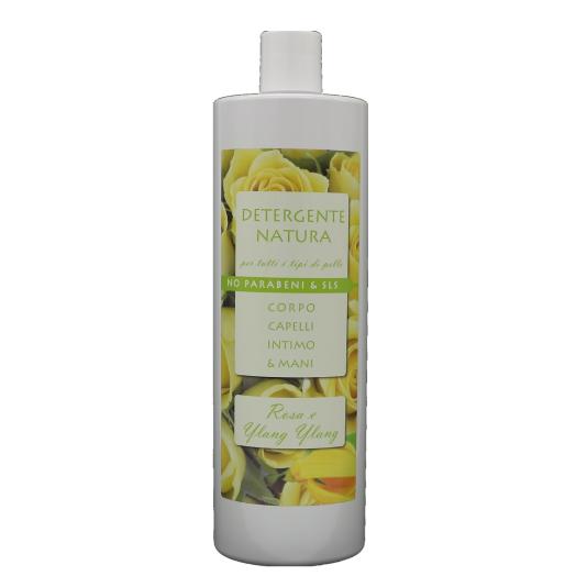 TNL023.14 - detergente natura 1000ml ROSA E YLANG YLANG