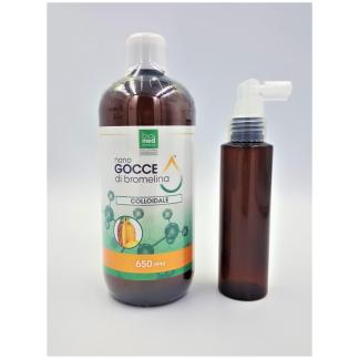 Bromelina GROSSO Colloidale 650 ppm 500 ml+dosatore spray 100 ml