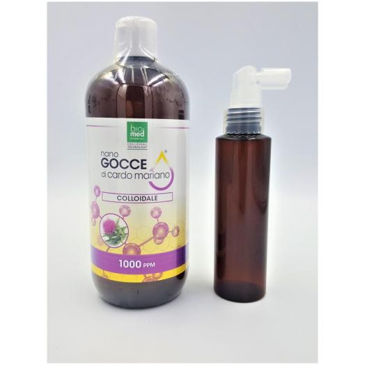 STA055 - Cardo Mariano GROSSO Colloidale 1000 ppm 500 ml+dosatore spray 100 ml
