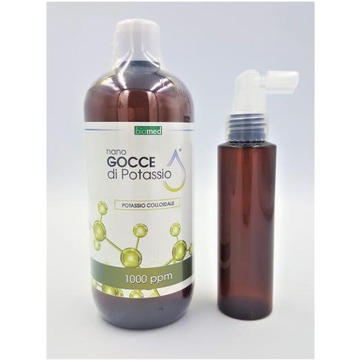 STA032 - Potassio GROSSO Colloidale 1000 ppm 500 ml+dosatore spray 100 ml