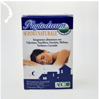 Sonno Naturale Phitodream con Valeriana-Passiflora-Escolzia 30 compresse orosolubili