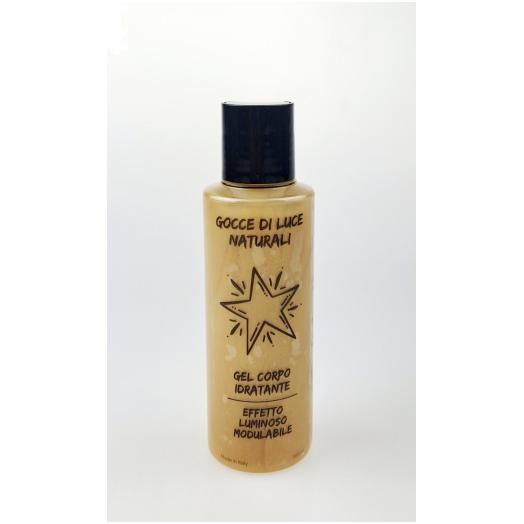 BIOORO - Gel corpo idratante effetto oro gocce di luce 120 ml.