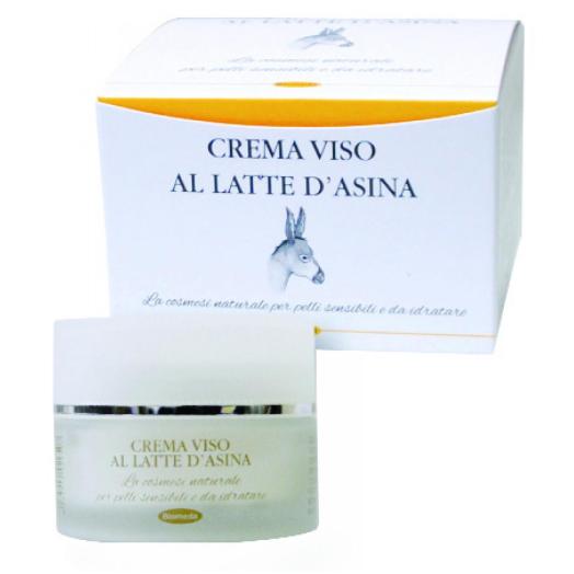 BIO218 - Crema Viso al Latte asina Nutriente per Pelli Sensibili 50 ml.