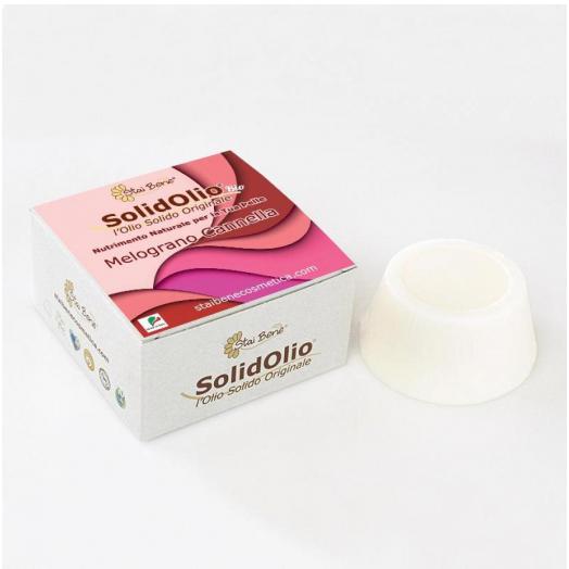 BEL002.08 - Olio Solido al Melograno e Cannella Panetto da 100 gr