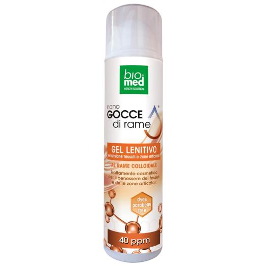 STA048 - Gel Rame Lenitivo 40 ppm per Articolazioni 200 ml.