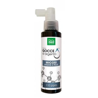 Argento Colloidale 110 ppm  per Micosi Unghie e Pelle 100 ml.