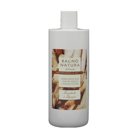TNL024.06 - bagno natura 500ml SANDALO E SPEZIE