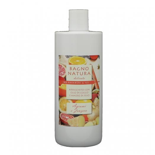 TNL024.09 - bagno natura 500ml AGRUMI E ZENZERO