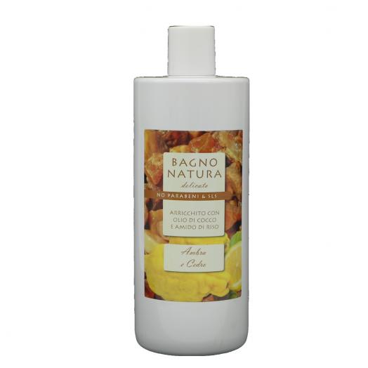 TNL024.10 - bagno natura 500ml AMBRA E CEDRO