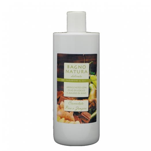 TNL024.11 - bagno natura 500ml CIOCCOLATO PERA E ZENZERO