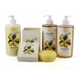 ALC026 - Scatola linea Fiorentini al Limone con 3 saponette da 150 gr.