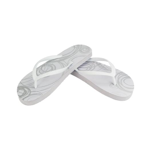 PM4039BS - SU ORDINAZIONE Paio di ciabatte infradito bianche donna 26cm