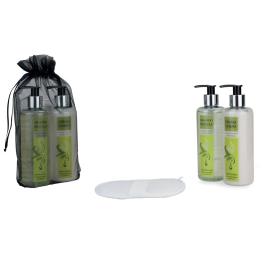 PMBT4796 - SU ORDINAZIONE Set regalo beauty thermal  shampodoccia, sapone liquido e spugnetta