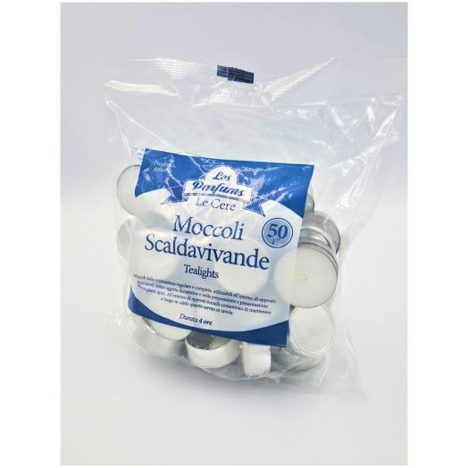 BRIMOC602 - Moccoli Bianchi per Diffusori di Essenza Busta DA 50 PZ.