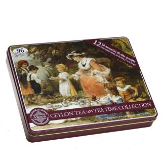 Latta con 96 filtri in bustina salvaaroma di t&egrave; di Ceylon assortiti