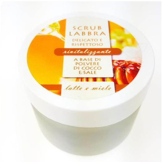 TNL038.02 EX CAN050.01 - scrub labbra 50ml LATTE E MIELE