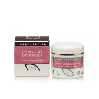 Crema viso Bioattiva Day & Night vaso 50 ml.